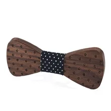 Деревянный галстук-бабочка для детей с высококачественным деревянным бантом, модный детский галстук-бабочка для отдыха, экологичный подарок, унисекс