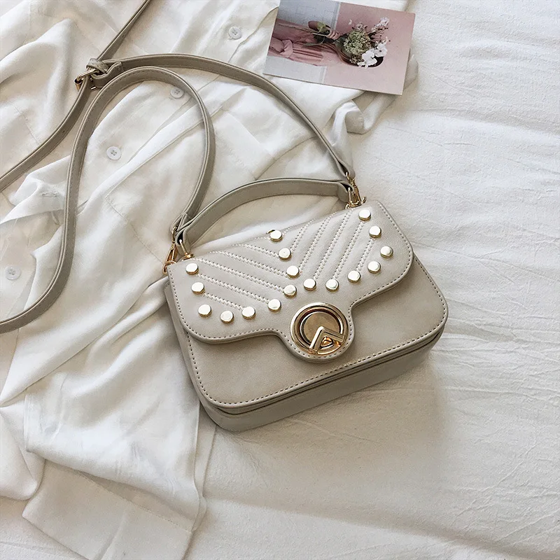 

High Grade Sense Bag Western Style WOMEN'S Bag 2019 New Style Fashion Korean-style Versatile Textured Shoulder Bag Shoulder Fash