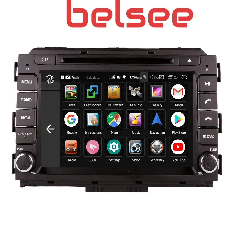 Belsee PX5 оперативная память 4 ГБ Android 9,0 автомобильный мультимидийный навигатор Navi головное устройство с Радио стерео для Kia Carnival Sedona