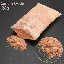 Poudre de polissage à l'oxyde de cérium, 28g, crème de réparation des rayures de voiture, pour verre, accessoires de peinture automobile, fournitures