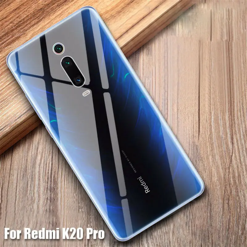 Для Xiaomi mi 9T Red mi K20 Pro K20 прозрачный силикон мягкий ТПУ Прозрачный задний Чехол-бампер для телефона чехол для Xiaomi mi 9T Pro