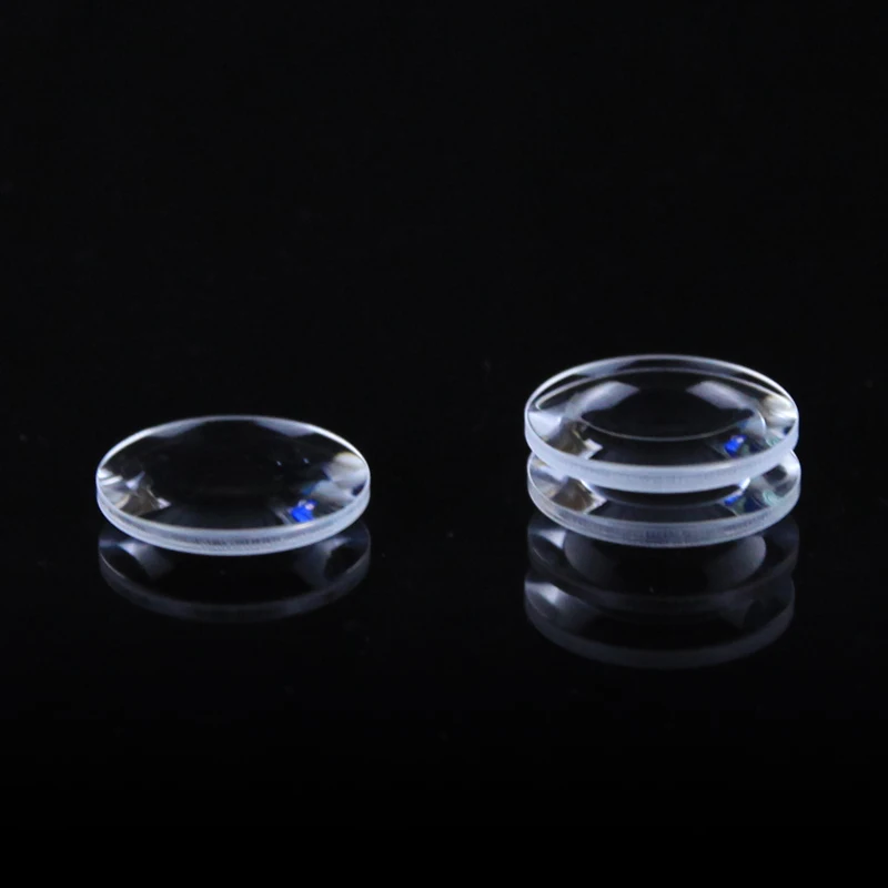 Оптическая двойная выпуклая линза диаметром 28 мм фокусное расстояние 46 758 K9