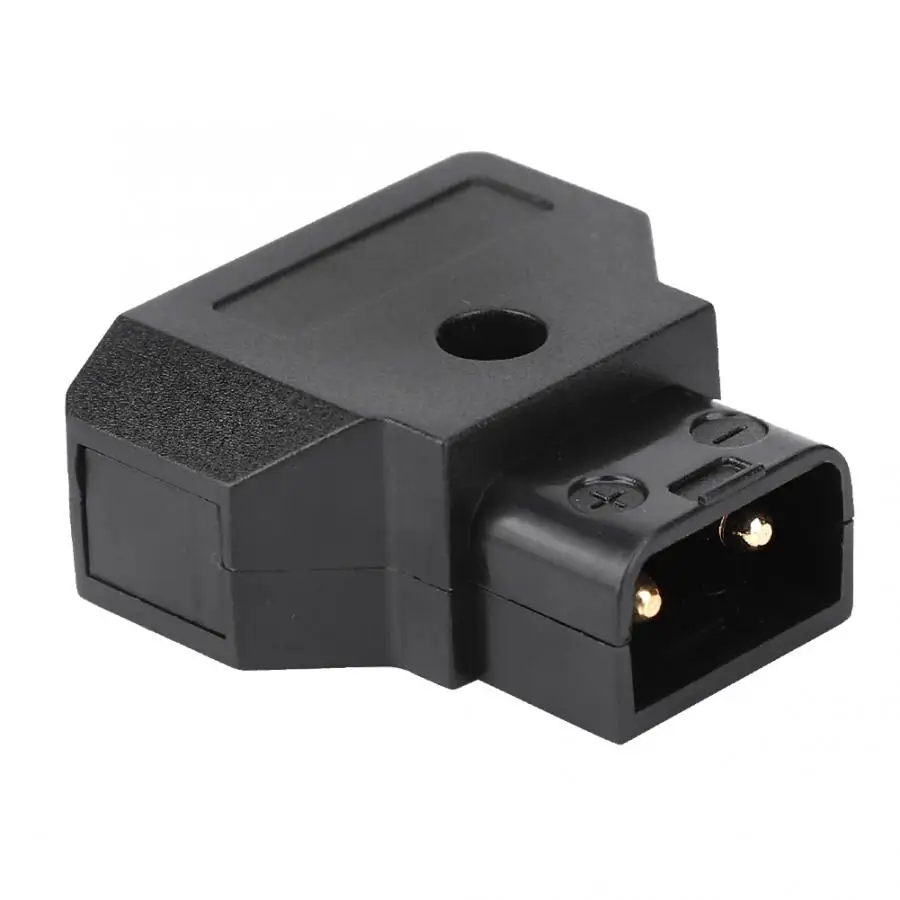 Пластиковый D-Tap B-type штекер с установочный штифт для Anton камеры видеокамеры Черный