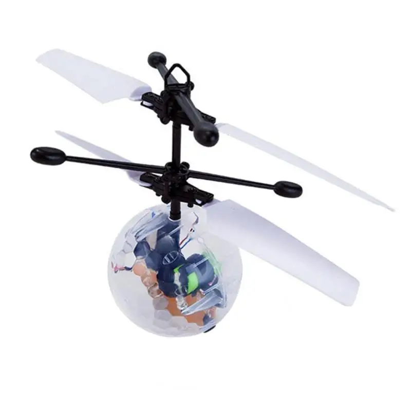 

Infrared Sensor Crystal Flying Ball Remote Control USB Charge Recycling Lithium Battery Simple and Fun Induction Aircraft