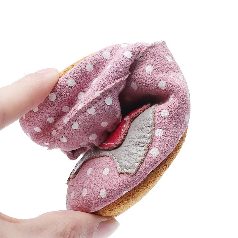Модное ПУ с рисунками из мультфильмов для малышей, в стиле пэчворк, анти-скольжения, для тех, кто только начинает ходить, с мягкой подошвой кожаные обувь для младенцев