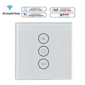 

Smart Life Wi-Fi Switch Smart Home Remote Control Touch-Panel Control Voice Control Timing Fuction for Android iOS