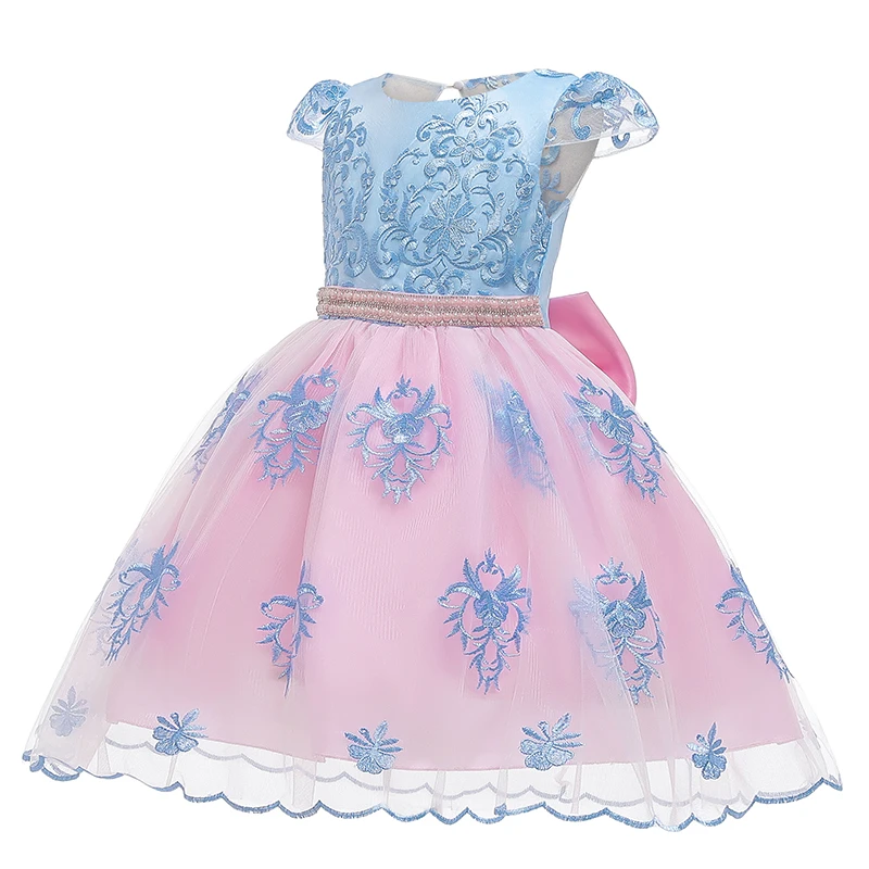 Одежда для маленьких девочек платье для девочек Vestido, элегантные вечерние платья принцессы на год и свадьбу, Детские платья для девочек, платье для дня рождения