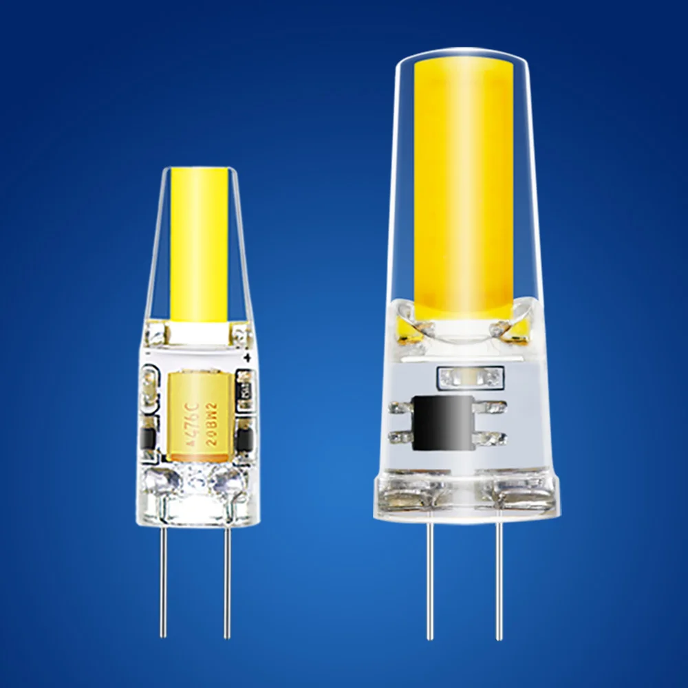 

G4 led lamp AC/DC12V AC110/2200V 3W 6W chandelier bulb super bright COB bulb 360 degree illumination Replace 20W halogen bulb su