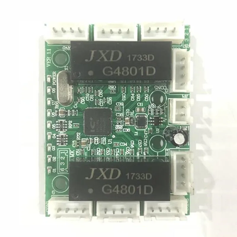 OEM мини-модуль дизайн коммутатора ethernet схема для модуль 10/100 Мбит/с 5/8 порт PCBA плата