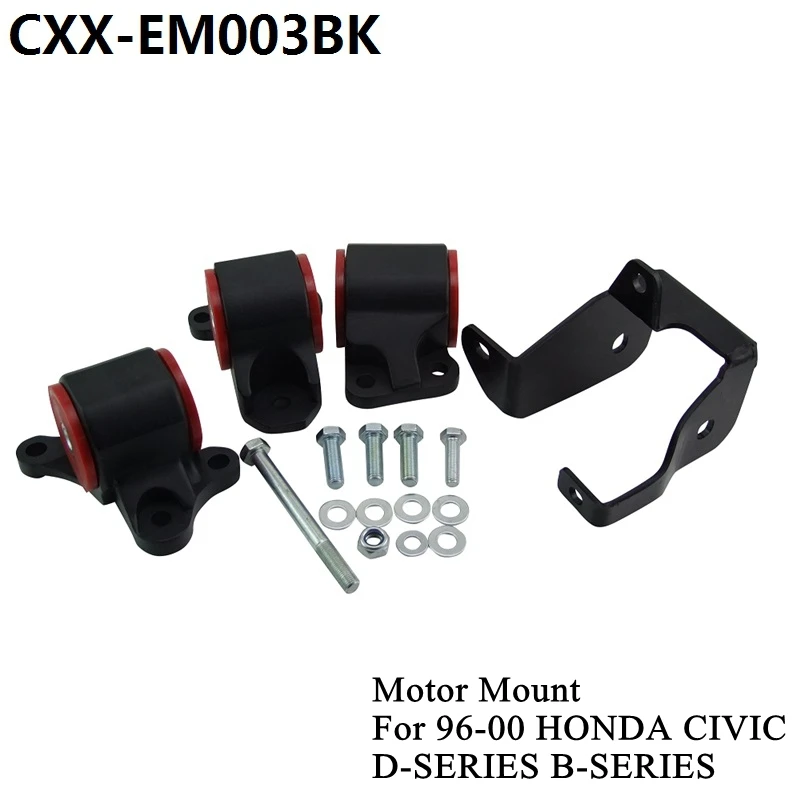Для 1996 2000 HONDA CIVIC D16 B16 B18 B20 заготовки Алюминий замены крепления EK D SERIES B CXX EM003BK| |