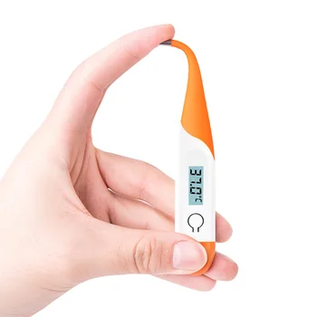 

Digital Electronic Thermometer Oral Thermometer Waterproof LCD Thermometer Baby Infant Pet Adult Soft Memory Function New