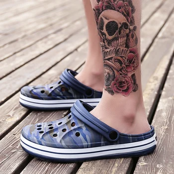 

WEH garden shoes Hole Sandals Men Shoes Literide Crocks crocse Clogs Women Sandalias zapatos de hombre croc Woman Slippers