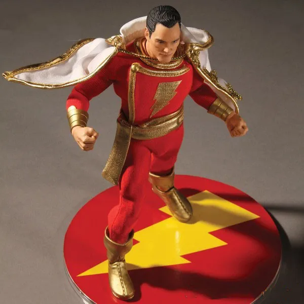 Novo Estilo 6 Polegadas Plebéia Shazam Capitão Marvel Superman Bonecos de ação em PVC