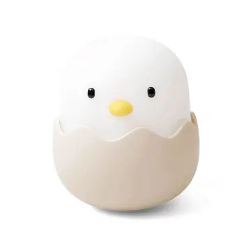 

Led Eggshell Chicken Silicone Night Light Home Decoration Lights Creative Atmosphere Lights Fashion Professional