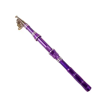 

HiMISS Fishing Rod Super Short Type Hard Metal Fishing Rod 1.8-3.6m Carbon Retractable Lure Fishing Rod Strong Metal handle