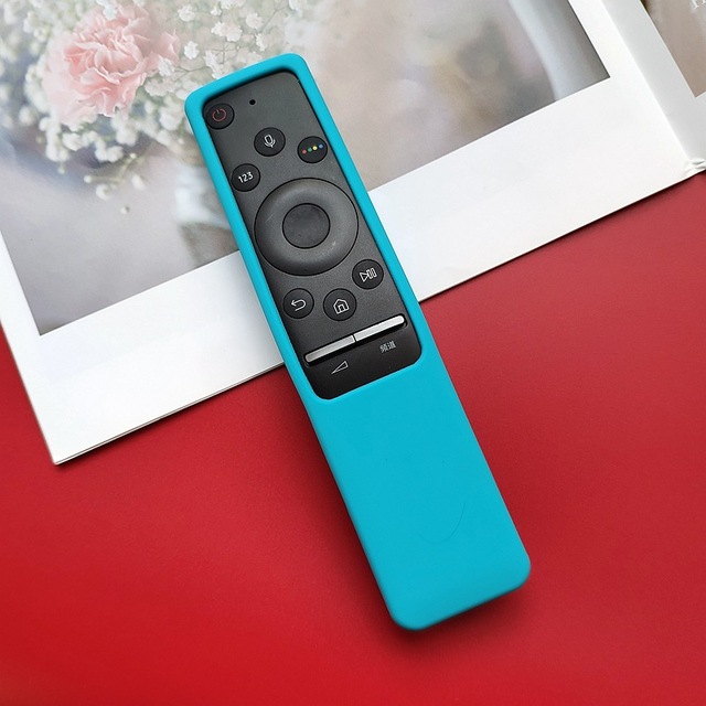 Color Silicone Remote Protective Case for Samsung TV Q70 Q60 Q80 Waterproof Dustproof Remote Cover Sleeve for Smart TV