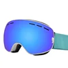 Двойные линзы противотуманные лыжные очки снежные горные очки UV400 Анти УФ внедорожный шлем маска очки для катания на лыжах большая оправа для мужчин и женщин ► Фото 3/6