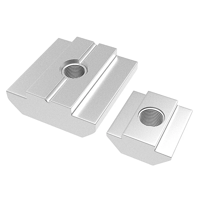 Kingroom-porcas em t para Martelo Deslizante 100 Peças Bloco Quadrado Martelo em t Fixador para Perfil de Alumínio 2023 3030 - Imagem 2