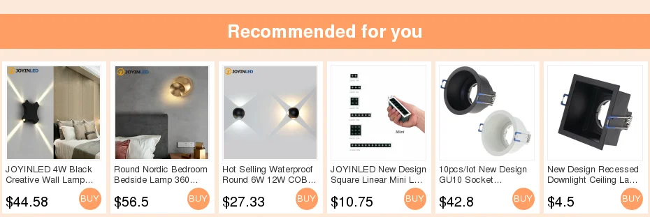 Factory Price Recessed LED Waterproof IP65 Dimmable COB Downlight Outdoor 3W AC90-260V LED Ceiling Spot Light LED Ceiling Lamp