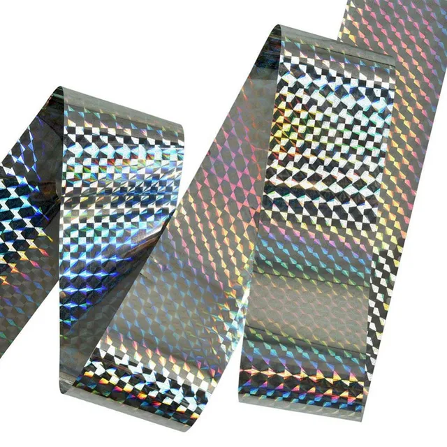 Madártaszító Ijesztő Szalag Reflektív Rieller Kártevőirtó Elrettentő Eszköz A Kert Hee889 - Image 3