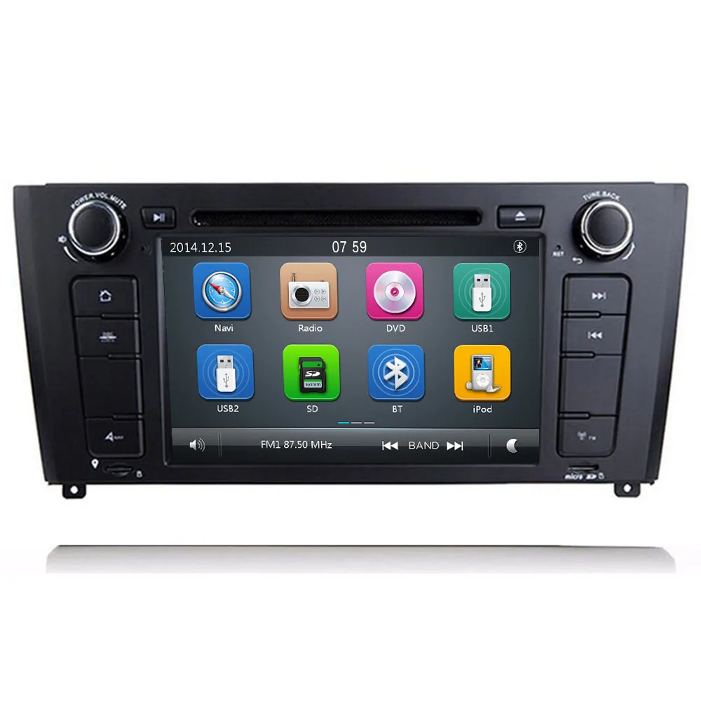 Автомобильный dvd плеер для BMW E81 E82 E88 2004 2011 1 серия 120 Мультимедиа Радио GPS навигация