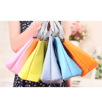 

Solid Color Insulated Lunch Bag Waterproof Portable Picnic Insulated Food Storage Box Tote Lunch Bag Big Launcher Handbag Totes