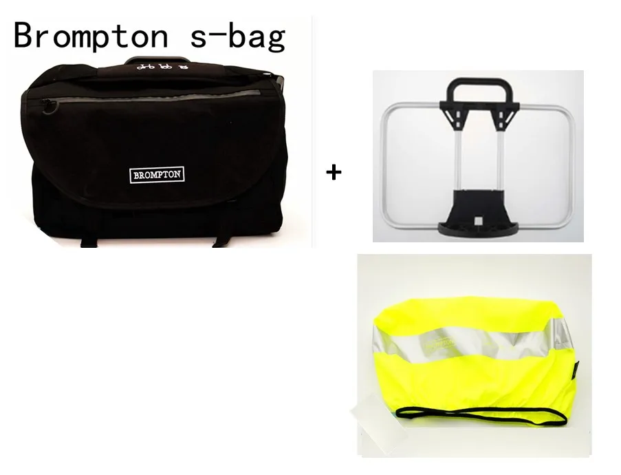 ACEOFFIX велосипедная корзина сумка для Brompton овощная корзина DuPont водонепроницаемая ткань S сумка для Brompton сумка - Цвет: bag  frame rain coat