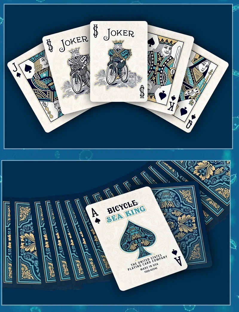 Jeu De Cartes Texan 45 Palmetto – Blue Seal, Fabriqué à Cincinnati Par USPCC (neuf)
