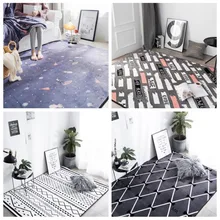 Розовая серия ковров в скандинавском стиле с изображением фламинго, для гостиной, с 3d принтом, ковер для кофейного столика, для помещений, ковер для спальни, Прямоугольный Коврик для пола CF