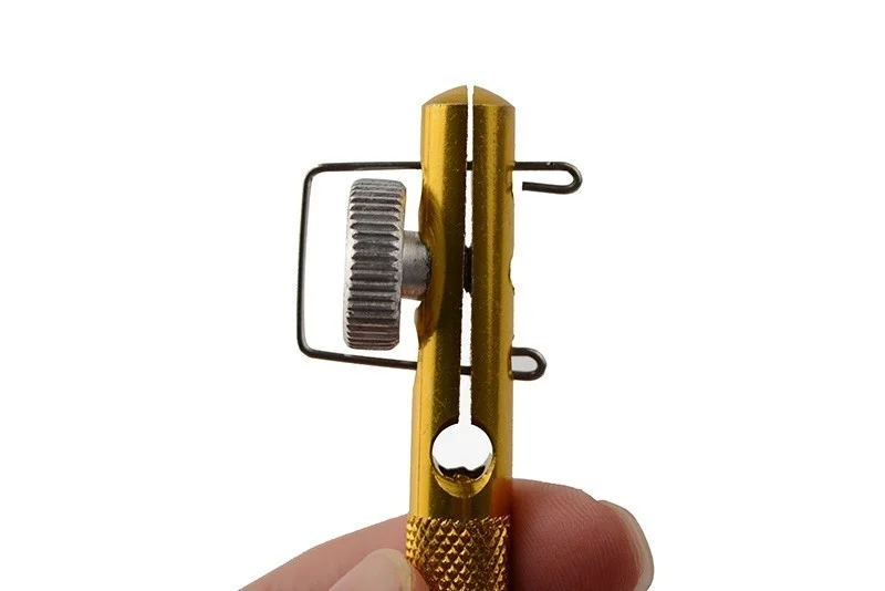 NEW Semi Automatic Fishing Hook Tier Double-headed Needle Fishing Line Knotter Fishhook Tie Device Fishing Tools (17)