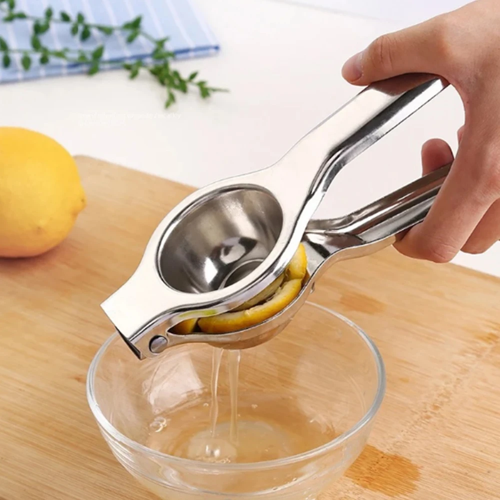 

Stainless Steel Citrus Fruits Squeezer Orange Hand Manual Juicer Kitchen Tools Lemon Juicer Orange Queezer Juice Fruit Pressing