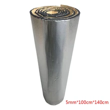 Обновите автомобильные Шум изоляции само-клейкая алюминиевая PlateRubber Пластик хлопок звукоизоляция теплоизолятор негорючий