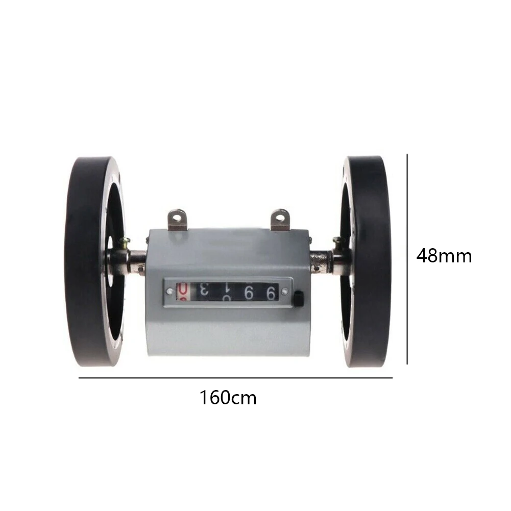 Z96 F сбрасываемый Цифровой дисплей с роликовым колесом точный механический счетчик длины практичный измеритель измерения текстильного дома