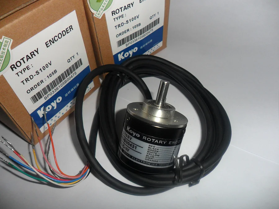

In stock!!! encoder koyo corp optical encoder npn dc10.8-26 . 4v trd-s3000b Free Shipping