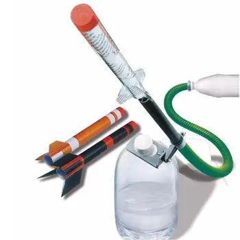 

DIY Rocket Launcher Model Puzzle Toy Weather Station Model Child Birthday Gift Science Technology Physics Experiment