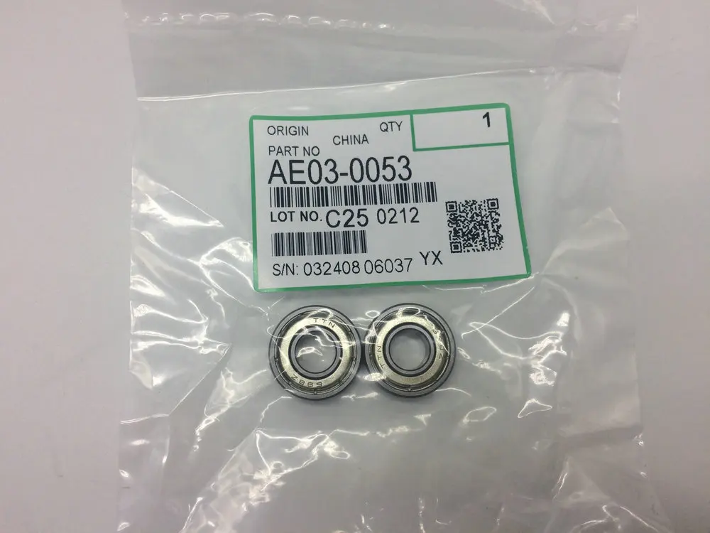 

2 sets lower roller bearing for Ricoh Aficio MP5500 MP6500 MP7500 AF2075 AE03-0053