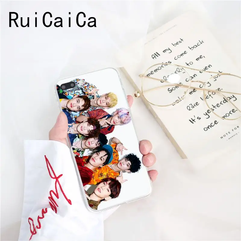 Ruicaica KPOP SEHUN CHANYEOL EXO мягкий чехол для телефона iPhone X XS MAX 6 6s 7 7plus 8 8Plus 5 5S SE XR 10 - Цвет: A3