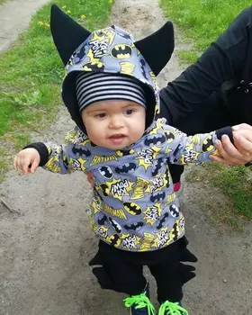 

Winter Autumn 2 Pieces Baby Suit Set Floral Print Long Sleeve Hooded Top and Solid Color Trousers Dinosaur Black Suit Kids 0-4Y