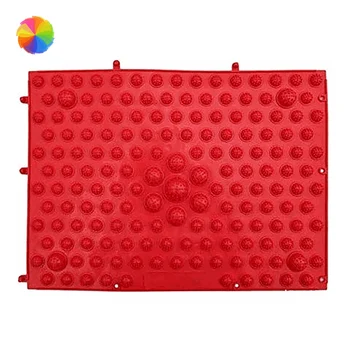 

Unisex Foot Massage Acupressure Mat Foot Reflexology Walking Toe Plate Massage Care Pad Care CY