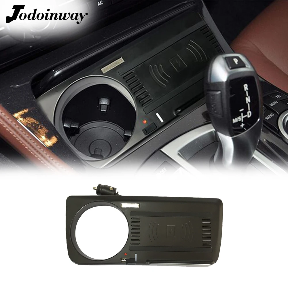 

Автомобильное беспроводное зарядное устройство для BMW 5 Series F10 F11 F18 2010 2011 2012 2013 2014 2015 2016