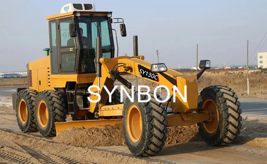 Synbon New High Efficiency Sy130c Blademor New Mini Motor Grader Road Grader Road Machine Pallet Jack Aliexpress