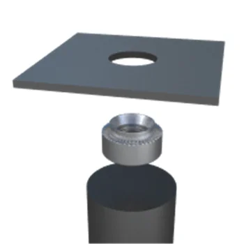 Online KFS2-M2/M2.5/M3/M3.5/M4/M5 Broaching Nut Self Clinching Nuts Server Cabinet Insert Tuercas Rivet Tuerca Rivnut Ecrou Moeren Noix