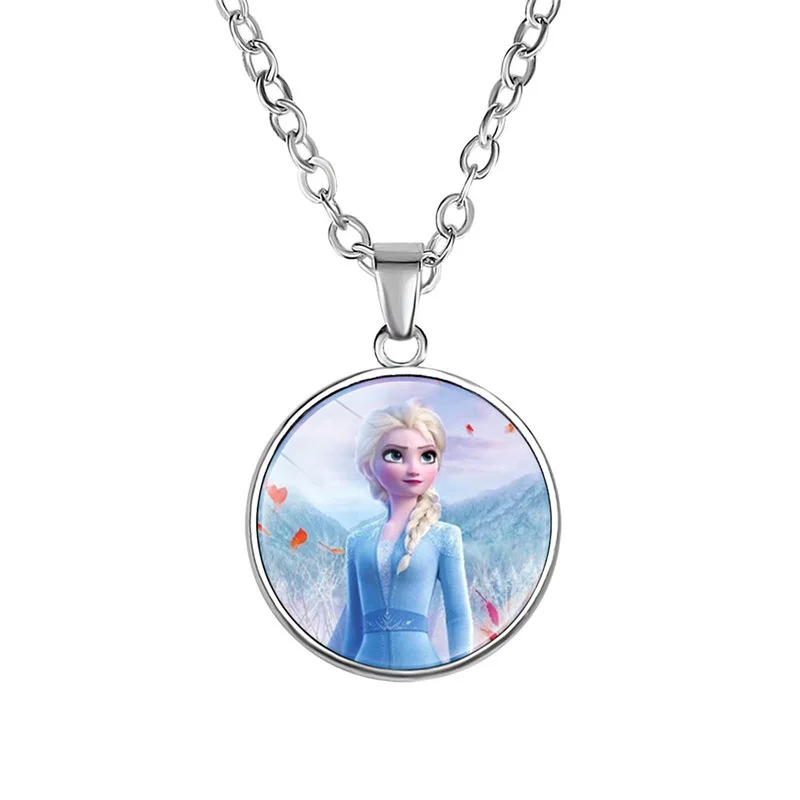 f-Pendant-1pcs День рождения маленький подарок мультфильма «Холодное сердце вечерние кристаллый акриловый перстни Детский костюм для вечеринок для девочек, для дня рождения, стаканчики для вечеринки, подарков вечерние поставки - Цвет: f-Pendant-1pcs