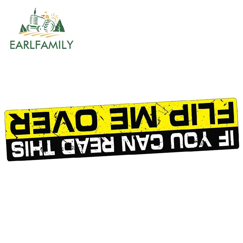 EARLFAMILY 15 см x 3 автомобильные наклейки флип-ME над забавная наклейка на бампер