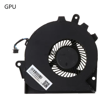 

Black Metal Replaced Laptop GPU CPU Cooling Fan for HP OMEN 15-CE 17-AN Cooler Fan