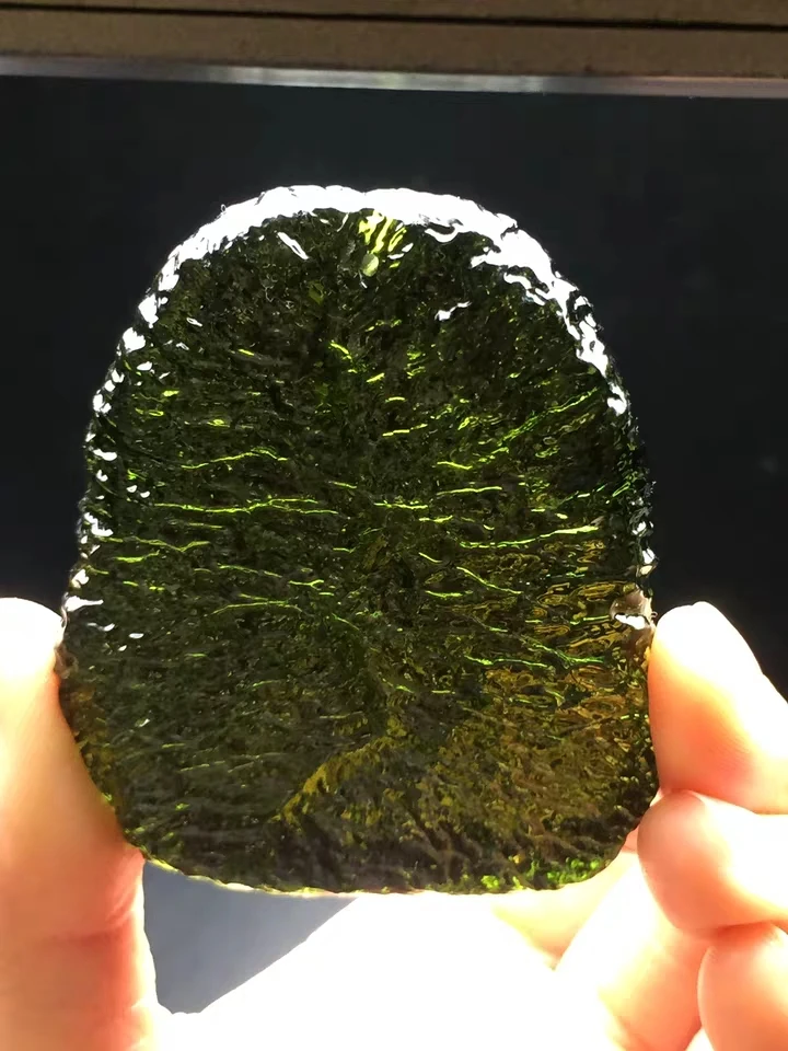 Hot Sale Natural Moldavite Green Aerolites Crystal Stone Pendant Energy Apotropaic Lot+ Free Unique - Pendants - AliExpress