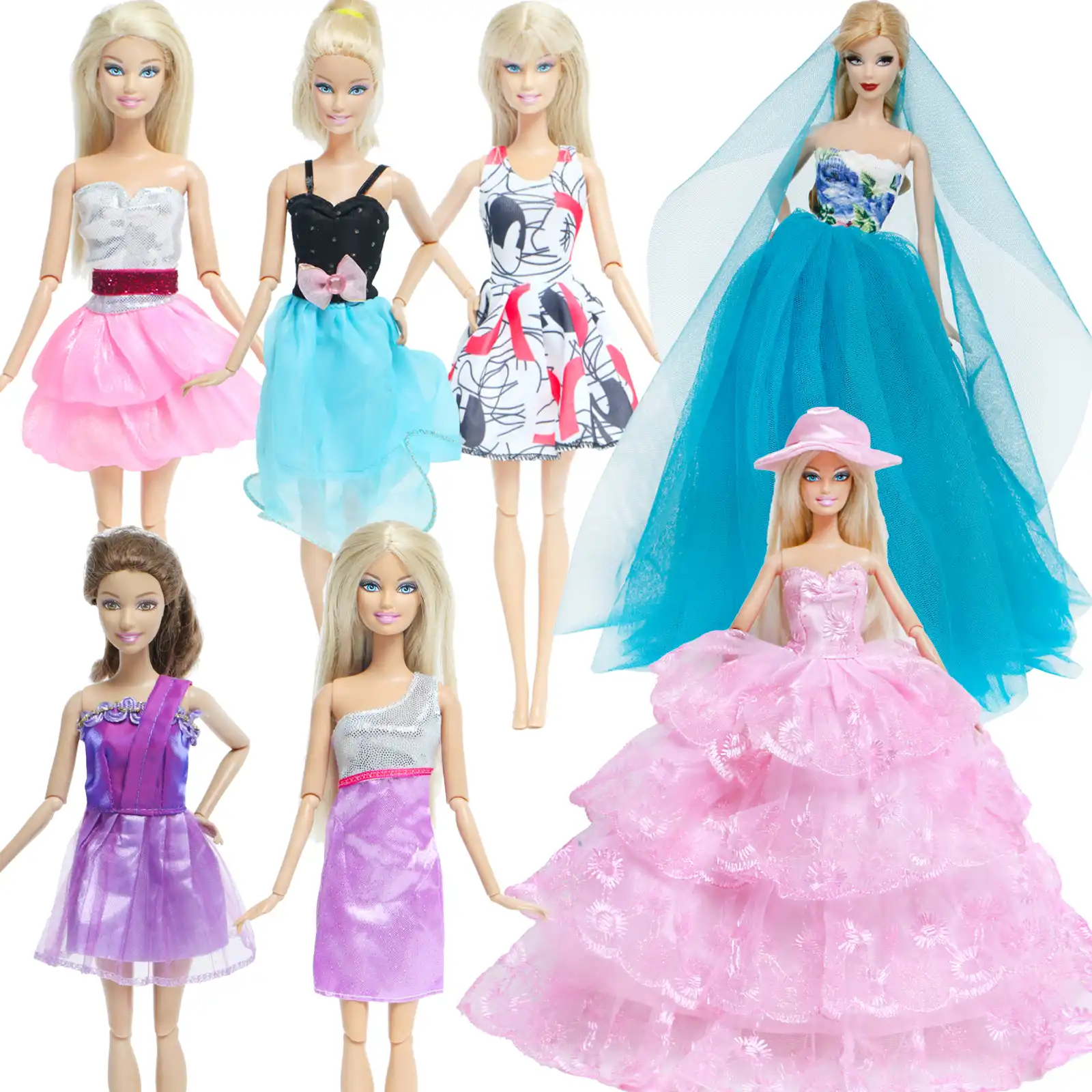 ropa para barbie hecha en casa