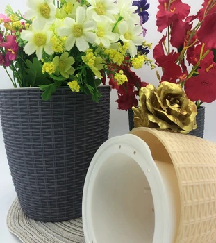 

Automatic Water Absorption Planting Flower Pot Simple Style Flower Pots Garden Decor