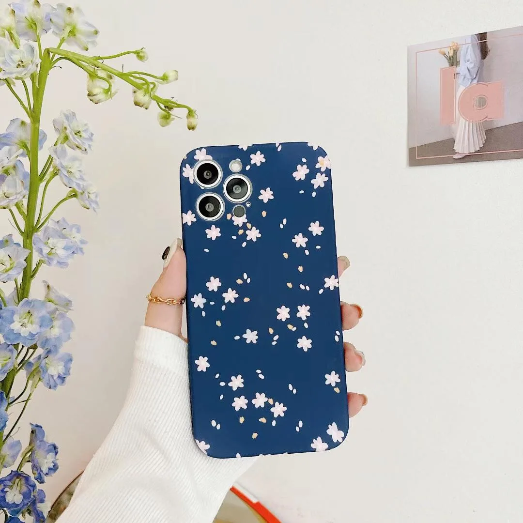 Women's Floral Printed Phone Case for iPhone