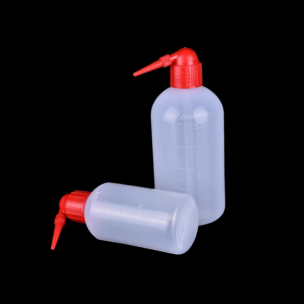 

250/500ml Plastic Tattoo Diffuser Wash Squeeze Bottle Green Soap Supply Clear White Red Tattoos Makeup Refillable Bottles